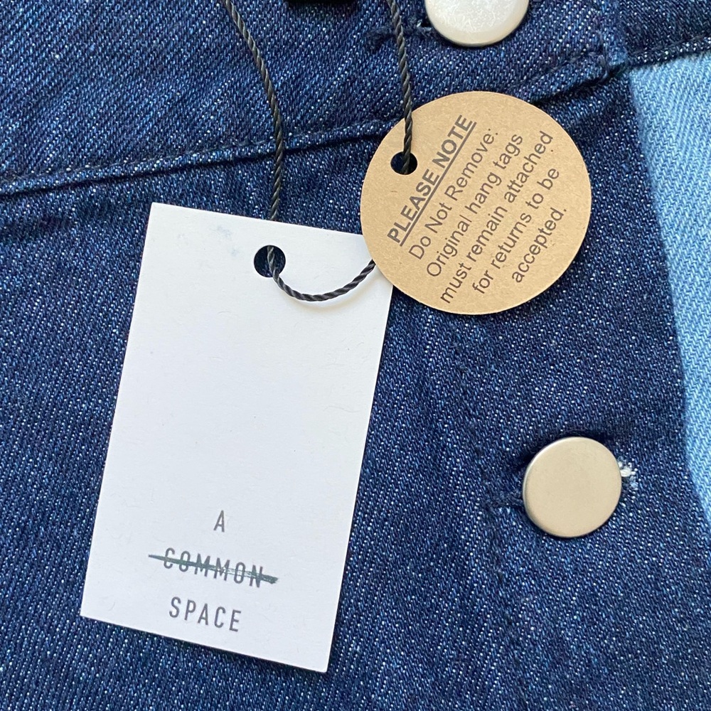STOLEN HEARTS | Denim Mini Skirt Large - Picture 9 of 16